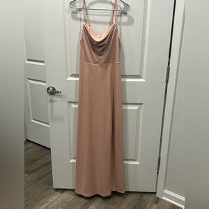 Birdy Grey Bridesmaids Soft Pink Maxi Dress